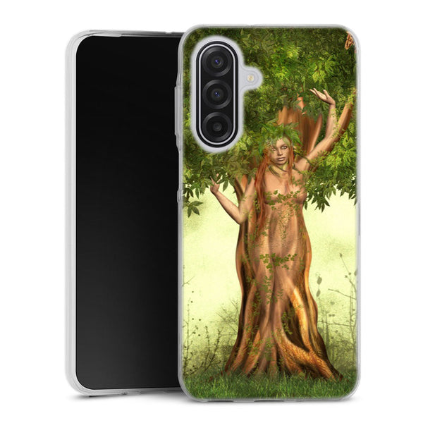 Coque Samsung Galaxy A17 5G Mother Earth | Housse silicone, antichocs, protection optimale - Motif floral