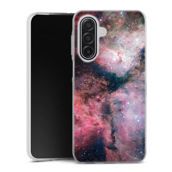 Coque Samsung Galaxy A17 5G Nebuleuse Carene | Housse silicone, antichocs, protection optimale - Motif floral