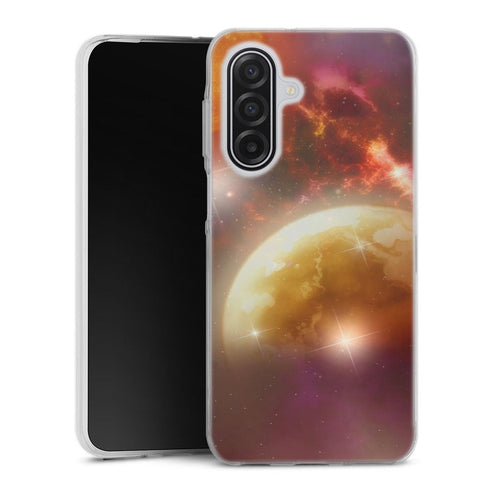 Coque Samsung Galaxy A17 5G New Solar System | Housse silicone, antichocs, protection optimale - Motif floral