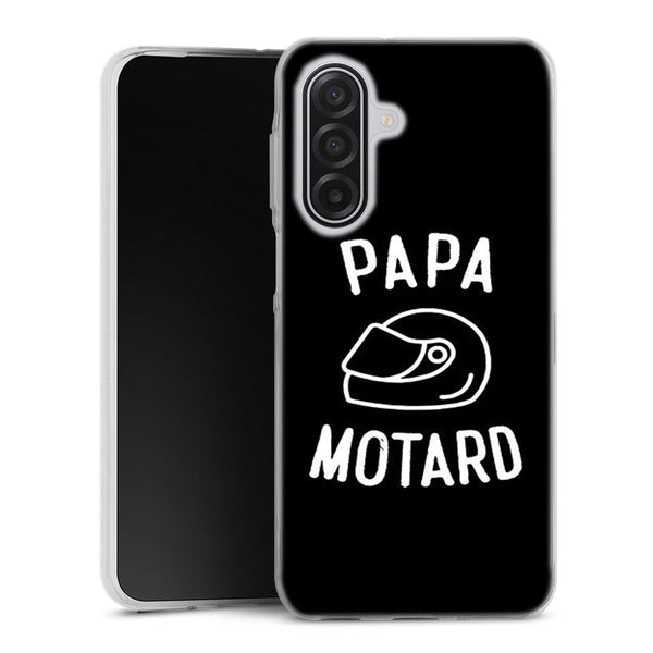 Coque Xiaomi Redmi Note 14 5G Papa Motard Passion