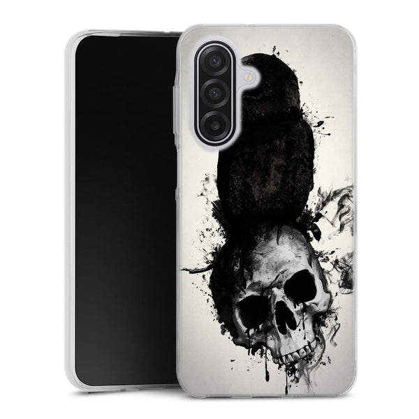 Coque Samsung Galaxy A17 5G Raven and Skull