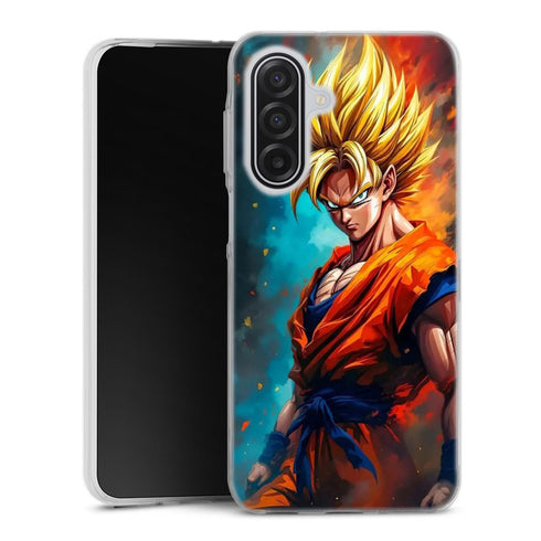 coque samsung A37 5G super saiyan infini
