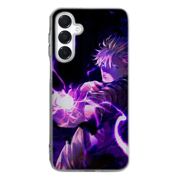 Coque Samsung Gojo satoru fond noir - MaCoquePerso