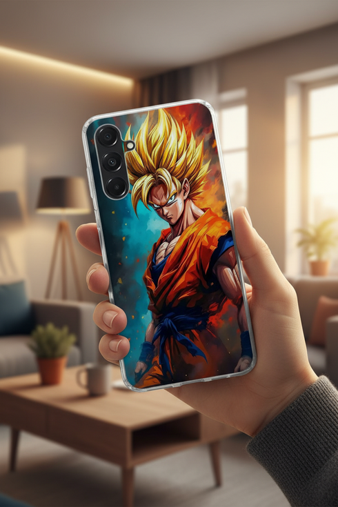 Coque Samsung Super Saiyan infini