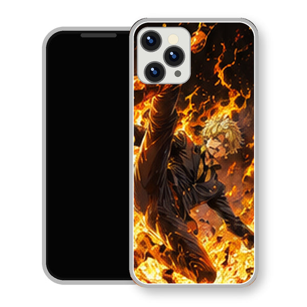 Coque Sanji One Piece Jambe Flammes Orange | Samsung & iPhone - coque Sanji One Piece pour SAMSUNG GALAXY A57 5G