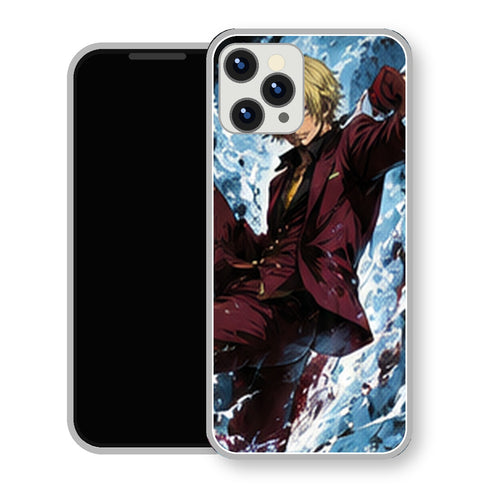 Coque Sanji One Piece Combat Eau Bleue | Samsung & iPhone - coque Sanji One Piece pour SAMSUNG GALAXY A57 5G