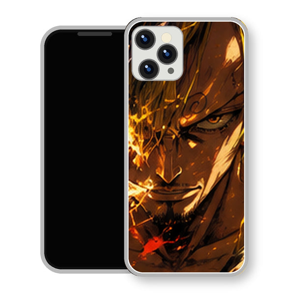 Coque Sanji One Piece Visage Flammes Intense | Samsung & iPhone - coque Sanji One Piece pour SAMSUNG GALAXY A57 5G