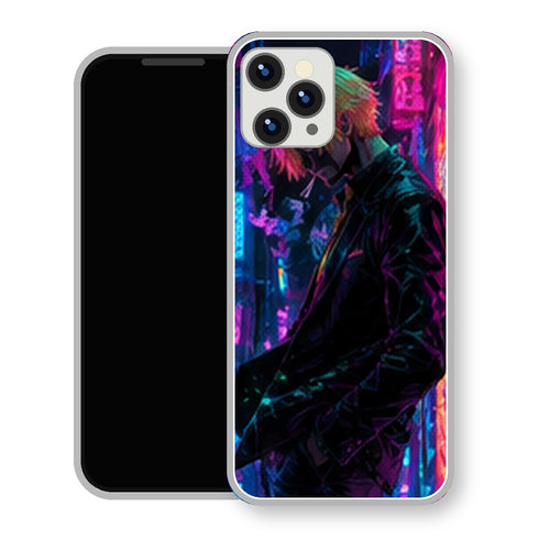 Coque Sanji One Piece Ville Neon Sombre | Samsung & iPhone - coque Sanji One Piece pour SAMSUNG GALAXY A57 5G