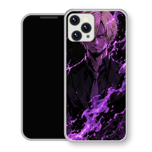 Coque Sanji One Piece Aura Violette | Samsung & iPhone - coque Sanji One Piece pour SAMSUNG GALAXY A57 5G