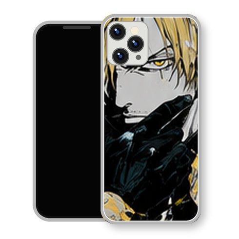 Coque Sanji One Piece Portrait Manga Jaune | Samsung & iPhone - coque Sanji One Piece pour SAMSUNG GALAXY A57 5G