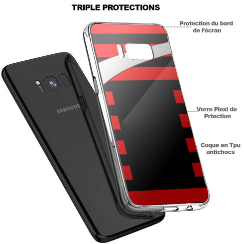 Equipe Rugby Toulousaine | Coque Rugby Toulouse Samsung Galaxy | Silicone, Tpu, Antichocs | Personnalisable MaCoquePerso