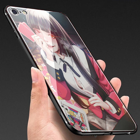 Yumeko Jabami Poker Otaru | Coque iPhone 6 | Tpu Antichocs | Protection Compatible Apple 6, 6s - MaCoquePerso