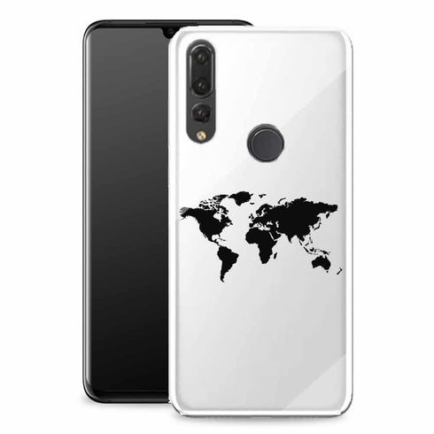 Wolrd | Coque Huawei P30 Lite Monde | Bumper + Verre trempé Huawei à Angers | Map Monde MaCoquePerso