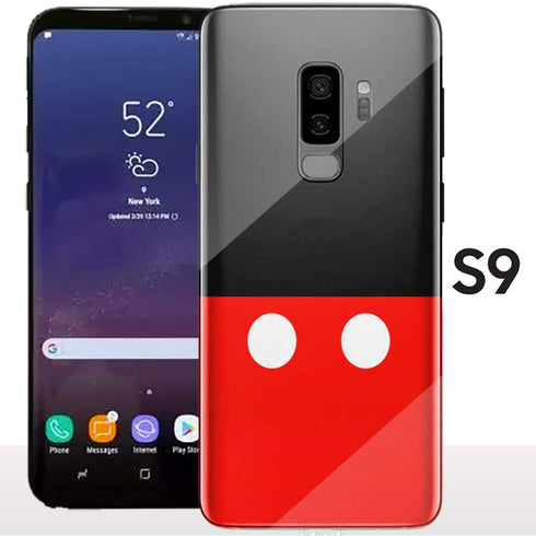 Motif Dessin Animé | Coque Samsung Galaxy S9 Disney Minnie | S9+, Bumper + Verre trempé à Paris MaCoquePerso