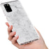 Texture Marbre Blanc| Coque silicone samsung S20 marbre | film de protection en verre trempé antichocs MaCoquePerso