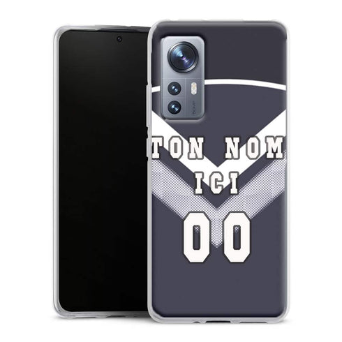 Coque Xiaomi 12 5G Equipe Foot Foot Bordeaux