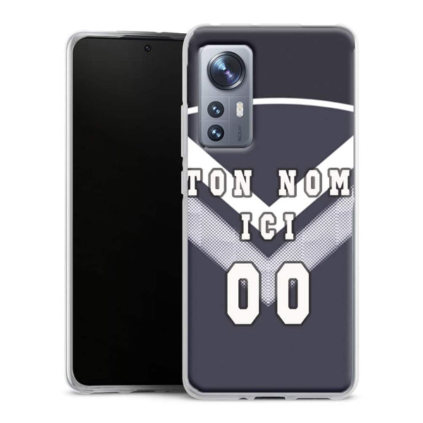 Coque Xiaomi 12 5G Equipe Foot Foot Bordeaux