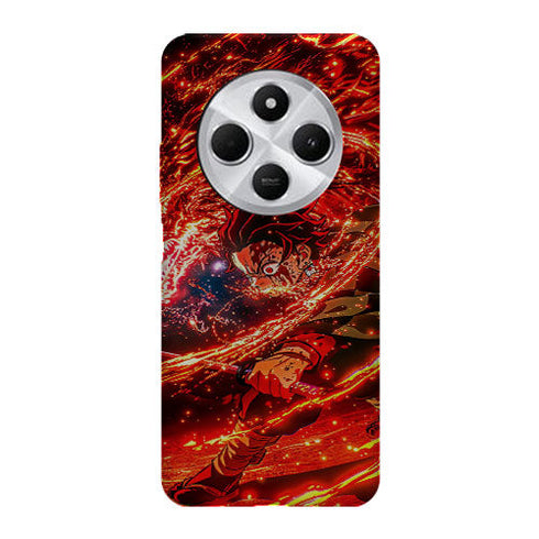 Demon Slayer attaque de feu | Coque Xiaomi