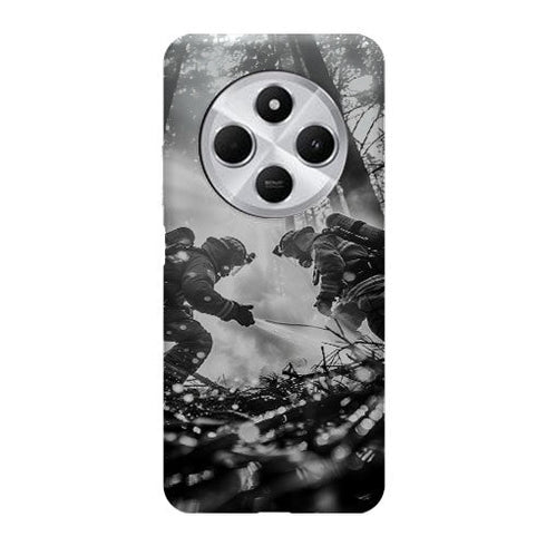 Coque Xiaomi INTERVENTION POMPIER FEU DE FORÊT - MaCoquePerso