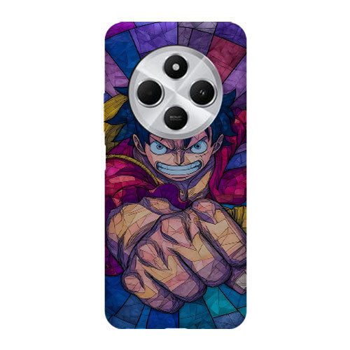 Luffy Punch Artistique Coloré | Coque Xiaomi