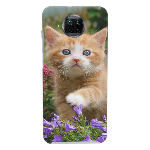 Coque Xiaomi Mi 10T Flowery Garden Lovely and enchanting cat - MaCoquePerso