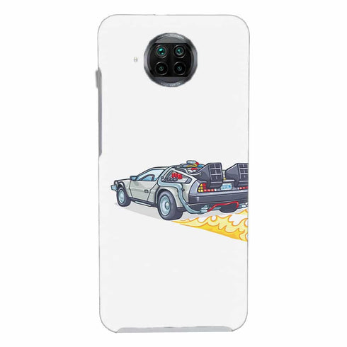 Coque Telephone Xiaomi Mi 10T originale Delorean retour vers le futur - MaCoquePerso