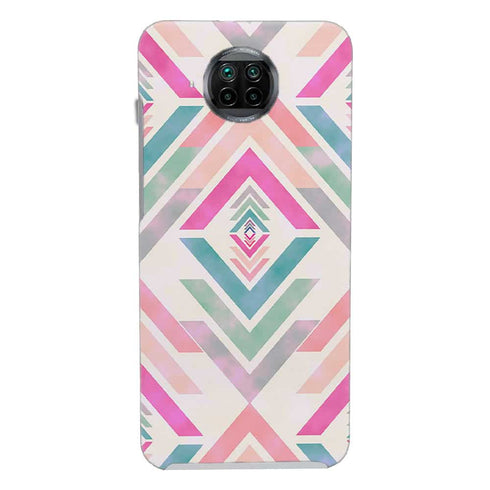 Coque pour Xiaomi Mi 10T Fancy Diams azteque Rose - MaCoquePerso