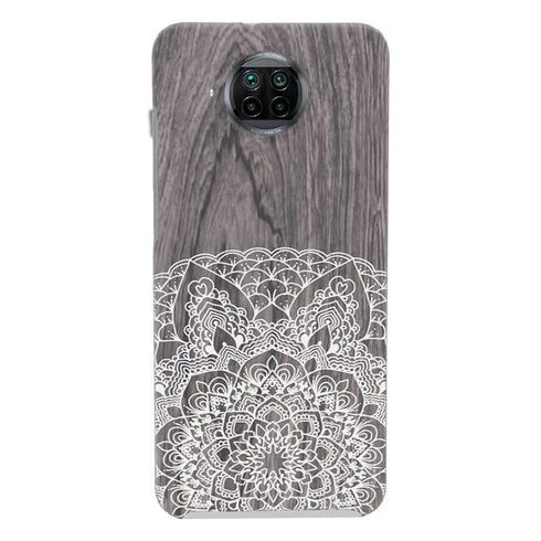 Coque pour Xiaomi Mi 10T Floral Lacet Bois - MaCoquePerso