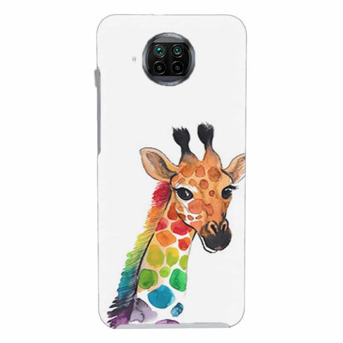 Coque Xiaomi Mi 10T Girafe Mulicouleurs - MaCoquePerso