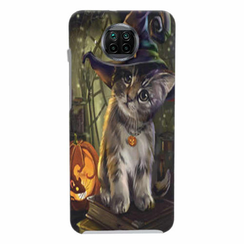 Coque Xiaomi Mi 10T Halloween Cat - MaCoquePerso