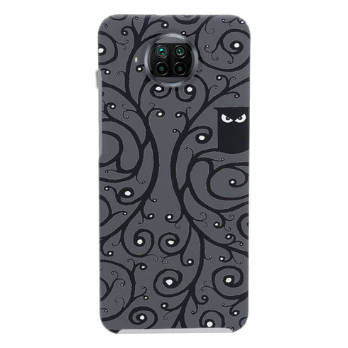 Coque Xiaomi Mi 10T Hibou Noir et Blanc - MaCoquePerso