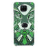 Coque Xiaomi Mi 10T Loup Vert Azteque - MaCoquePerso