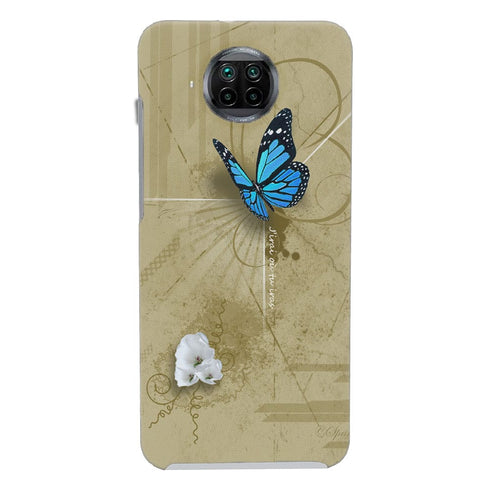 Coque Xiaomi Mi 10T Papillon Bleu - MaCoquePerso