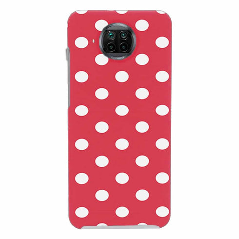 Coque pour Xiaomi Mi 10T Rouge à Pois - MaCoquePerso