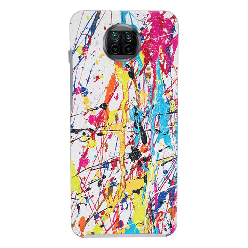 Coque pour Xiaomi Mi 10T Splash Paint Arc en ciel - MaCoquePerso