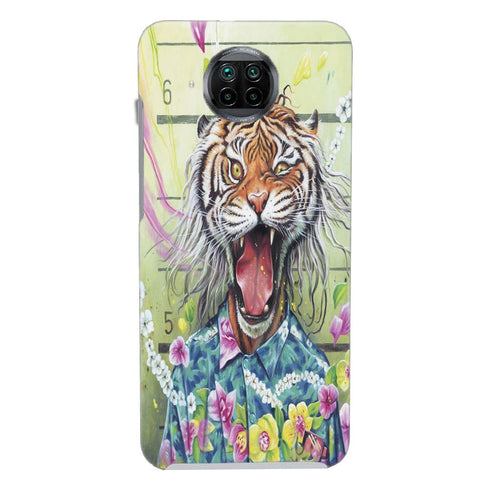 Coque Xiaomi Mi 10T Tiger Flowers - MaCoquePerso