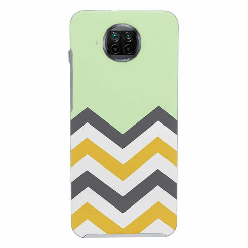 Coque Xiaomi Mi 10T originale Zig Zag Menthe - MaCoquePerso