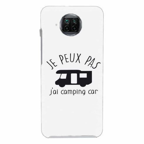 Coque Xiaomi Mi 10T Je peux pas j'ai camping car - MaCoquePerso