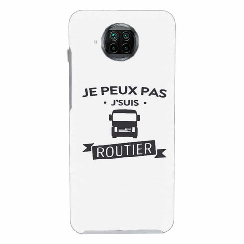 Coque Xiaomi Mi 10T Je peux pas je suis routier - MaCoquePerso