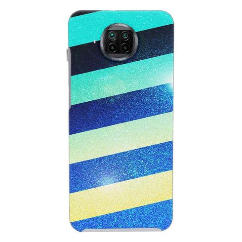 Coque pour Xiaomi Mi 10T Striped colorful glitter - MaCoquePerso
