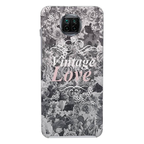 Coque Xiaomi Mi 10T Vintage love in black and white - MaCoquePerso