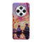 Coque Xiaomi Naruto et Sasuke enfant sous le coucher de soleil - MaCoquePerso
