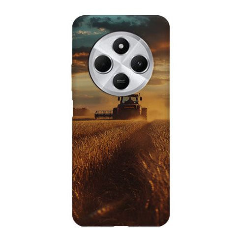 Coque silicone Xiaomi Tracteur New Holland