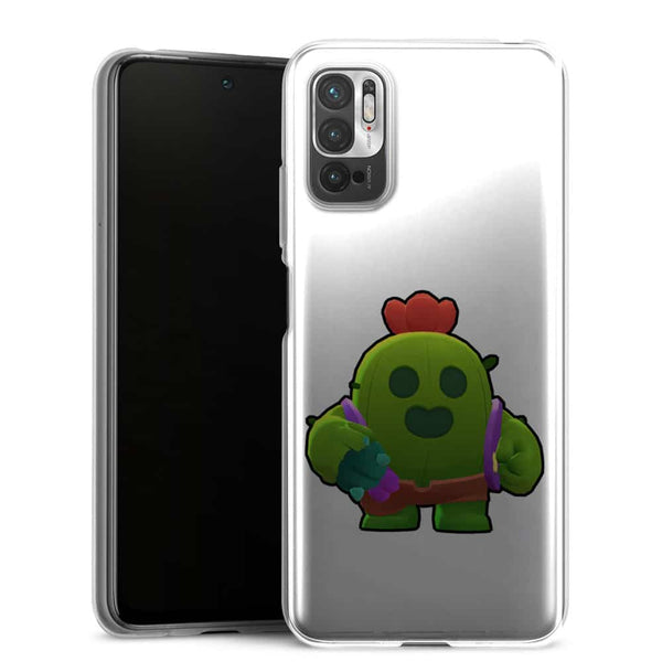 Coque Telephone Xiaomi Note 10 5G Brawl Stars Spike Cactus