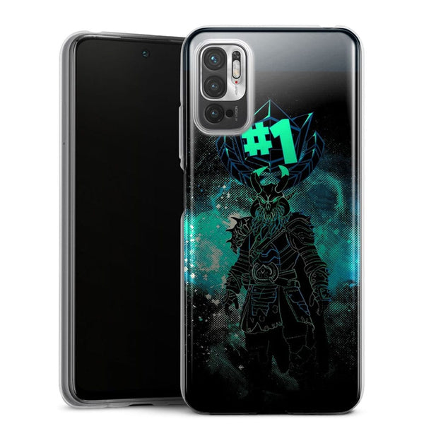 Coque Telephone Xiaomi Note 10 5G Fortnite Ragnarok Skin Top1