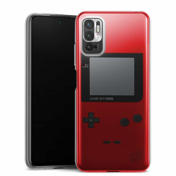 Coque Telephone Xiaomi Note 10 5G Game Boy Rouge