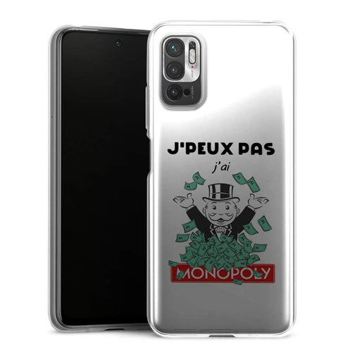 Coque pour Xiaomi Note 10 5G Je peux pas j'ai monopoly