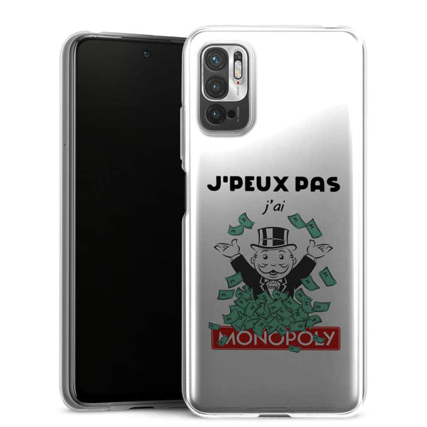 Coque pour Xiaomi Note 10 5G Je peux pas j'ai monopoly