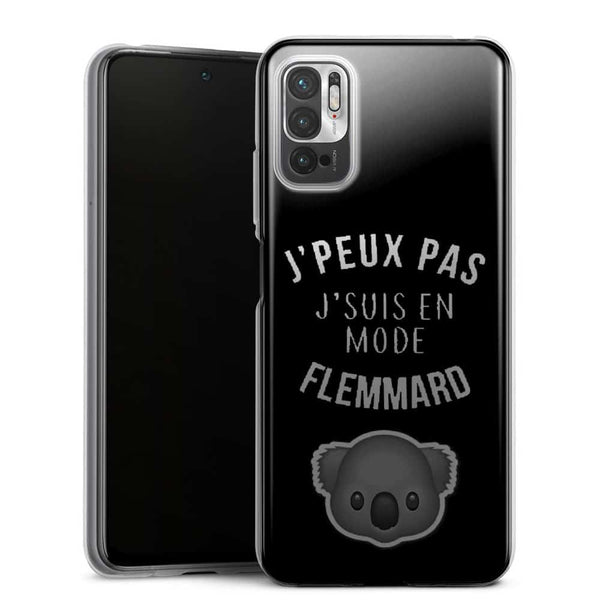 Coque de smartphone Xiaomi Note 10 5G Je peux pas je suis flemard