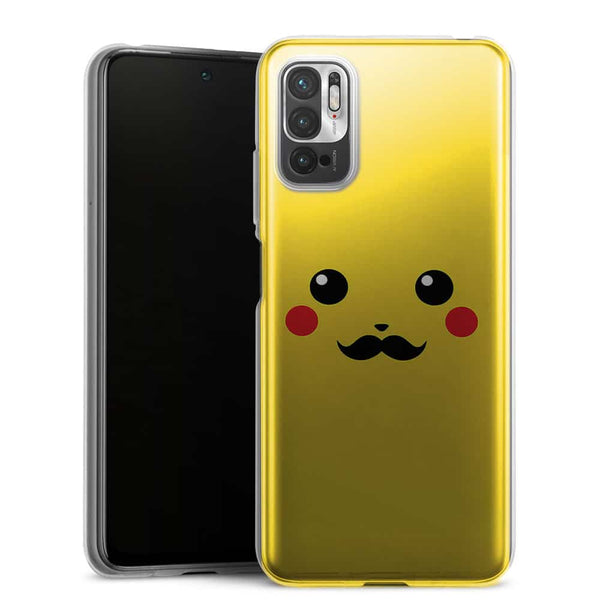 Coque Telephone Xiaomi Note 10 5G Pika Moustaches